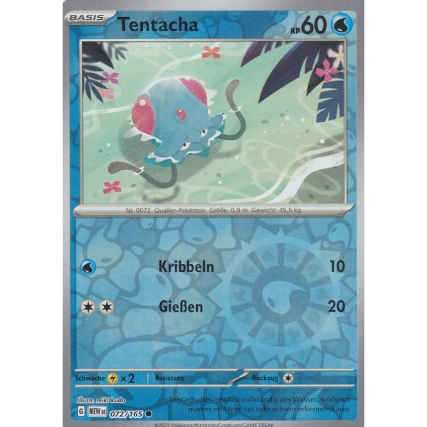 Tentacha 072/165 REVERSE HOLO