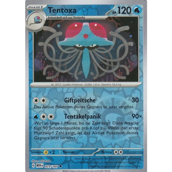 Tentoxa 073/165 REVERSE HOLO