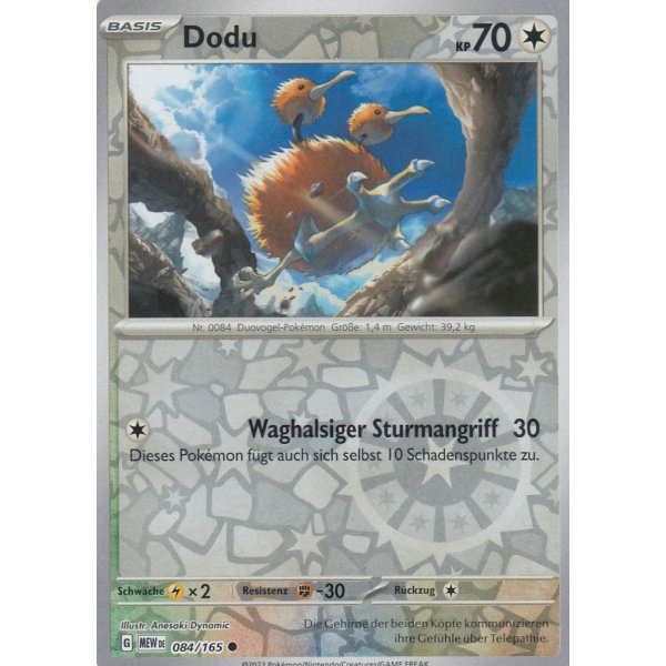 Dodu 084/165 REVERSE HOLO