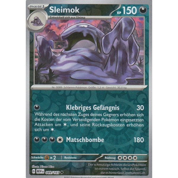 Sleimok 089/165 REVERSE HOLO