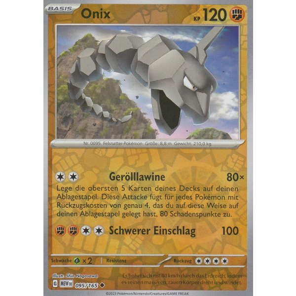 Onix 095/165 REVERSE HOLO