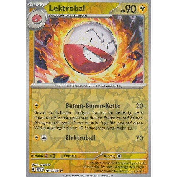 Lektrobal 101/165 Holo REVERSE HOLO