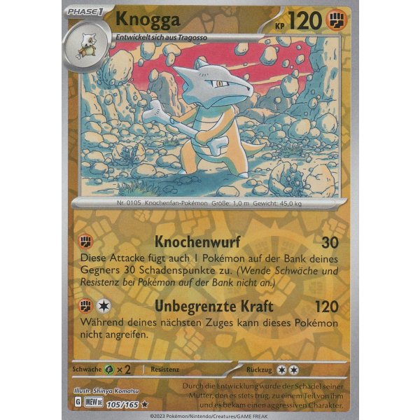 Knogga 105/165 Holo REVERSE HOLO