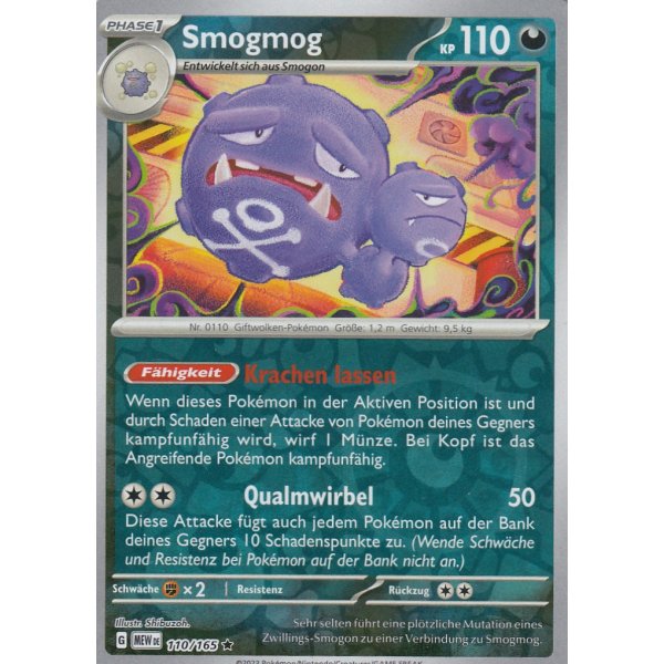 Smogmog 110/165 Holo REVERSE HOLO