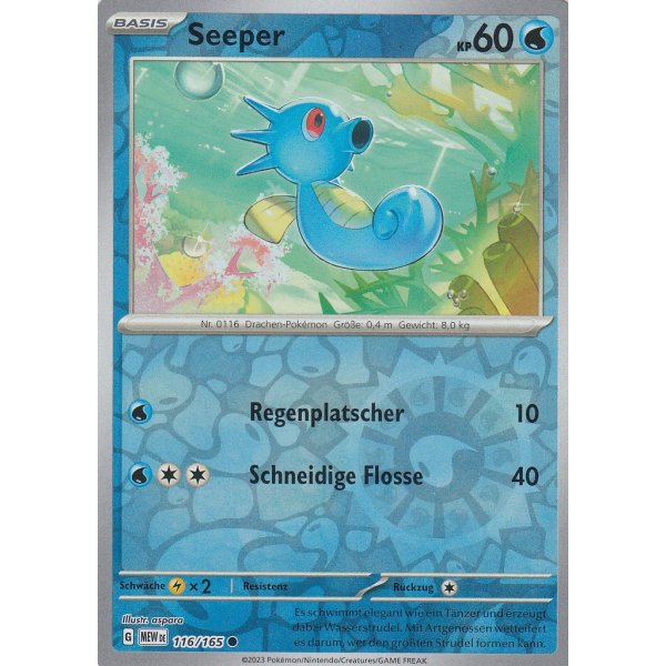 Seeper 116/165 REVERSE HOLO