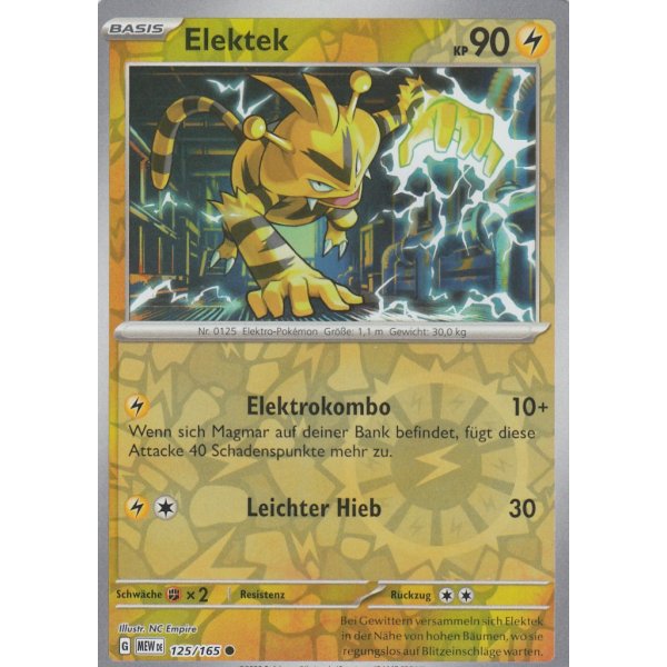 Elektek 125/165 REVERSE HOLO