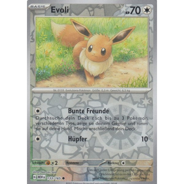 Evoli 133/165 REVERSE HOLO