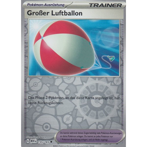 Gro&szlig;er Luftballon 155/165 REVERSE HOLO