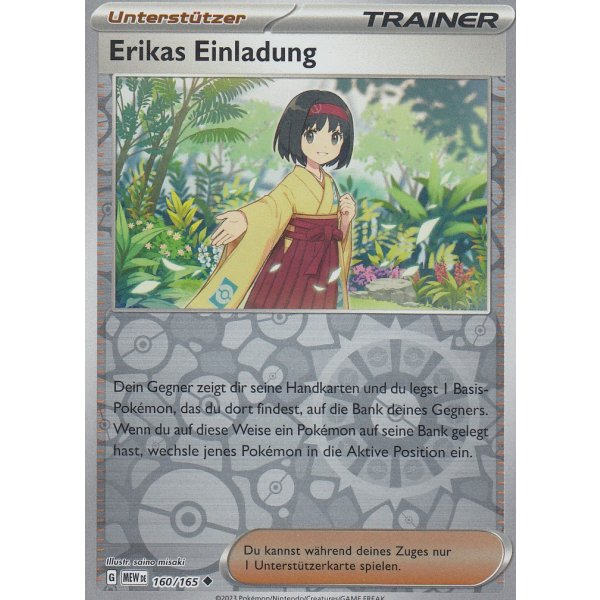 Erikas Einladung 160/165 REVERSE HOLO