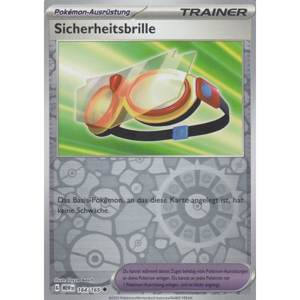Sicherheitsbrille 164/165 REVERSE HOLO
