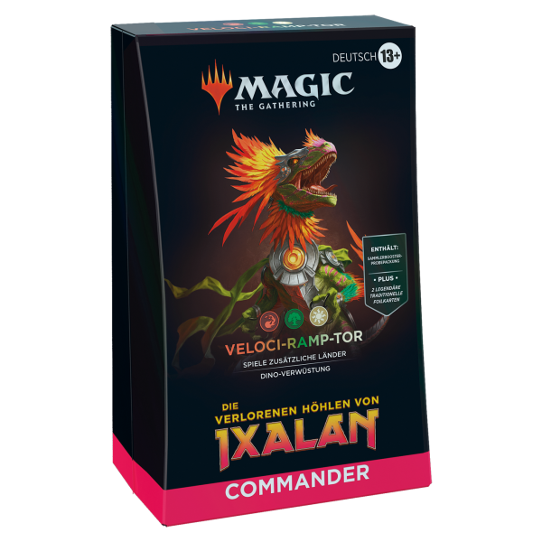 Die verlorenen H&ouml;hlen von Ixalan Commander Deck - Veloci-Ramp-Tor (deutsch)
