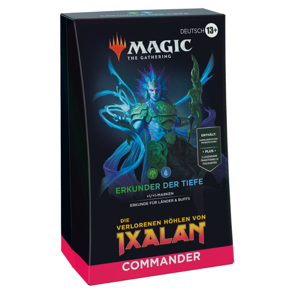 Die verlorenen H&ouml;hlen von Ixalan Commander Deck - Erkunder der Tiefe (deutsch)