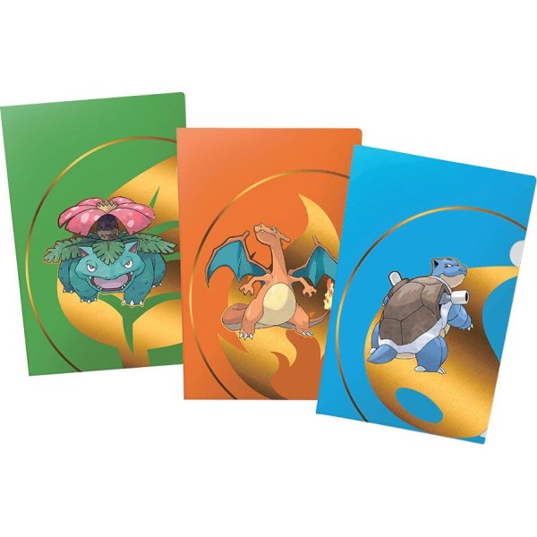 Ultra Pro Tournament Folio 3-Pack (Bisaflor, Glurak, Turtok)