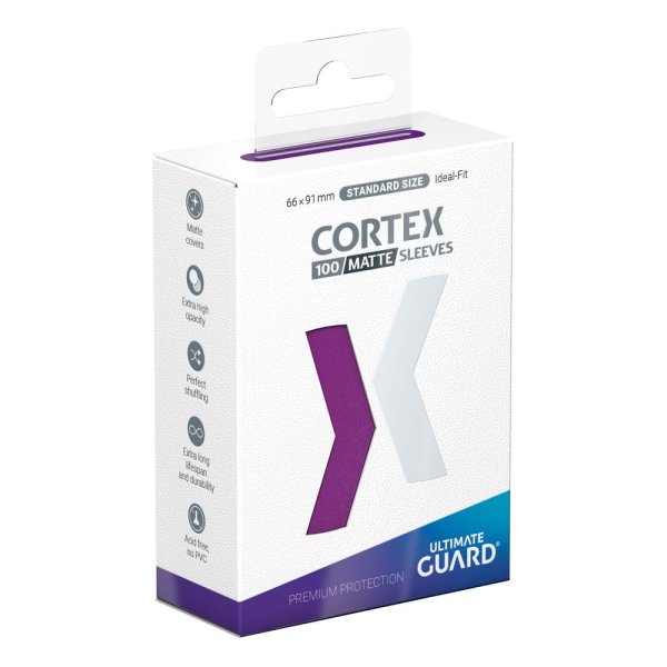 Ultimate Guard Cortex Matte Sleeves Standardgr&ouml;&szlig;e Violett (100 H&uuml;llen)