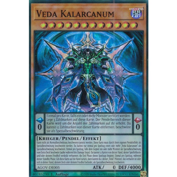 Veda Kalarcanum AGOV-DE005