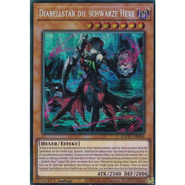 Diabellstar die schwarze Hexe AGOV-DE006