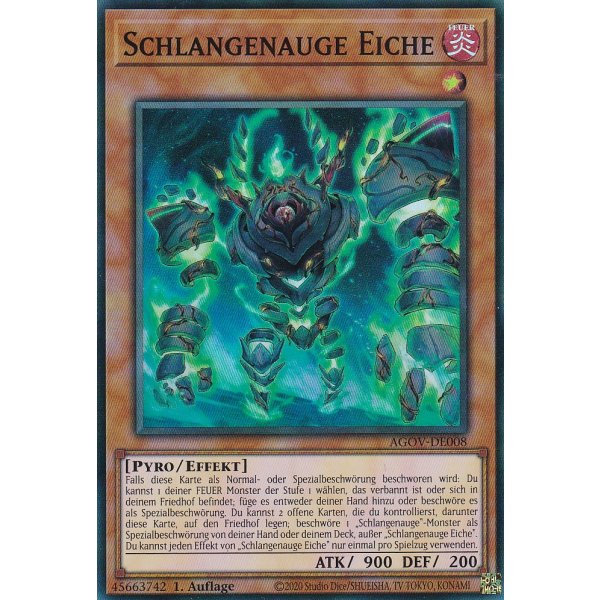 Schlangenauge Eiche AGOV-DE008