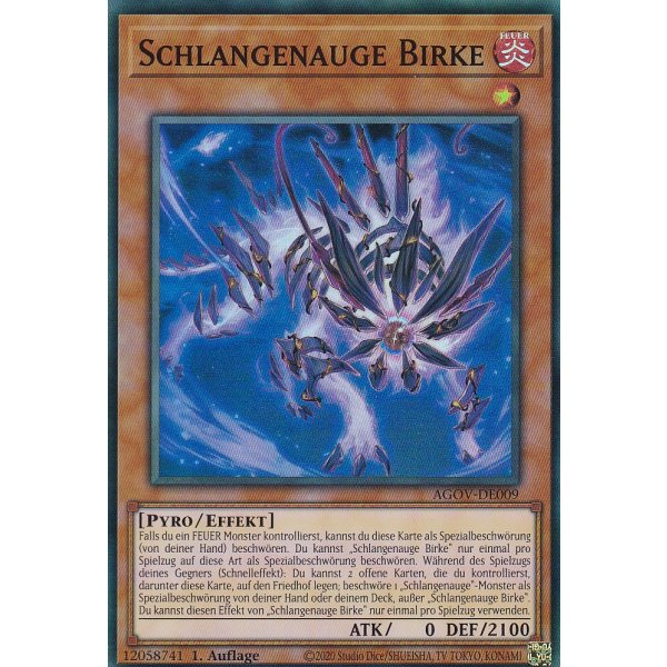 Schlangenauge Birke AGOV-DE009