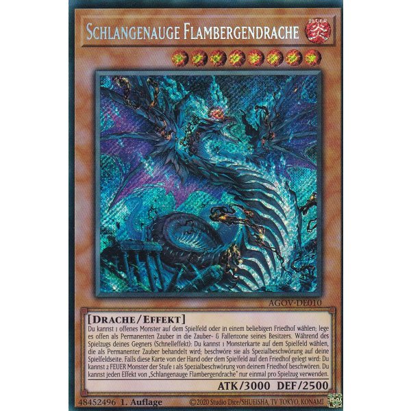 Schlangenauge Flambergendrache AGOV-DE010