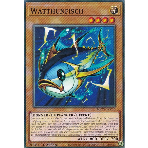 Watthunfisch AGOV-DE015