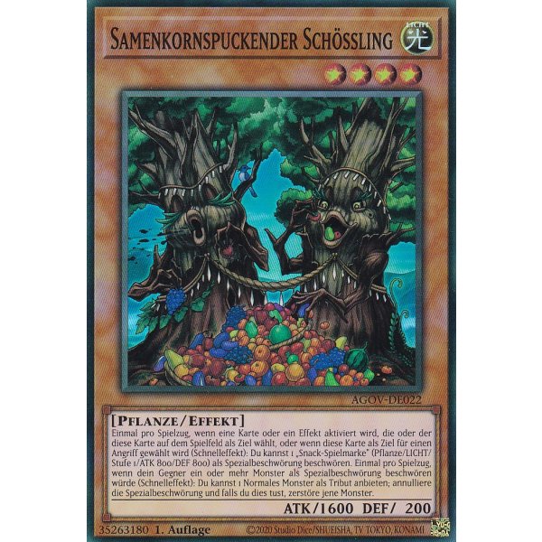 Samenkornspuckender Sch&ouml;sslin AGOV-DE022