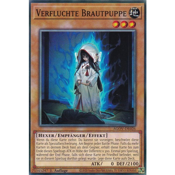 Verfluchte Brautpuppe AGOV-DE026