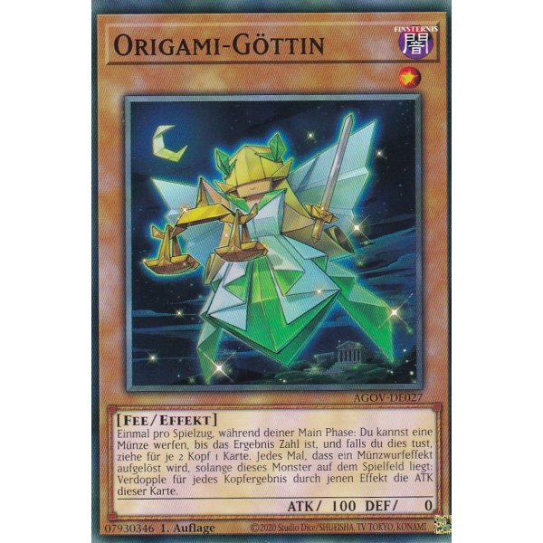Origami-G&ouml;ttin AGOV-DE027