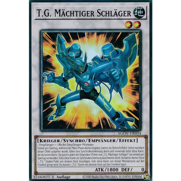T.G. M&auml;chtiger Schl&auml;ger AGOV-DE034