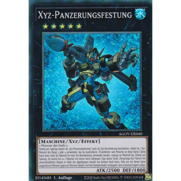 Xyz-Panzerungsfestung AGOV-DE040