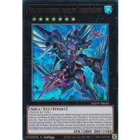 Voll gepanzerter dunkler Lanzenträger AGOV-DE041