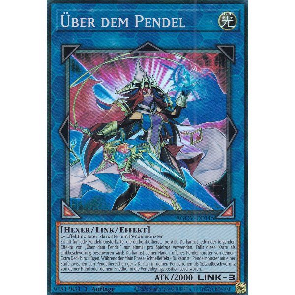 &Uuml;ber dem Pendel AGOV-DE045