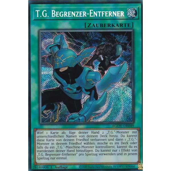 T.G. Begrenzer-Entferner AGOV-DE049