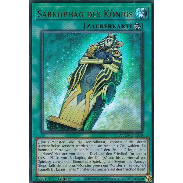 Sarkophag des K&ouml;nigs AGOV-DE058