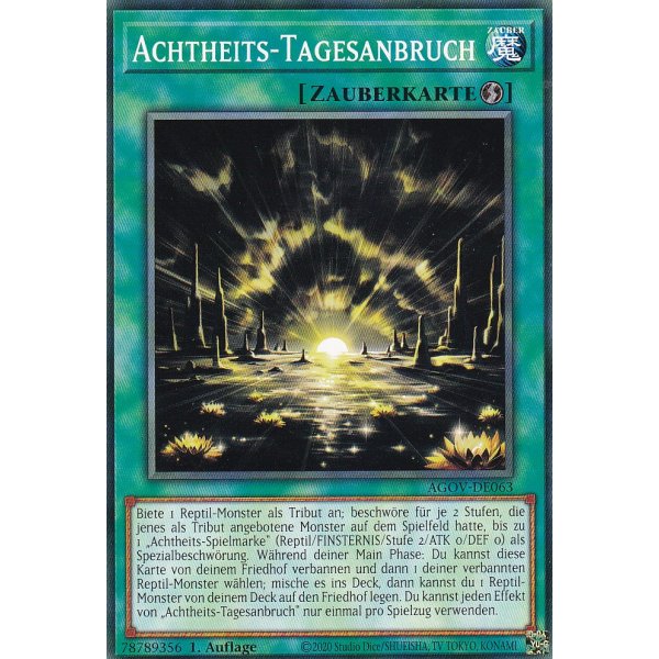 Achtheits-Tagesanbruch AGOV-DE063