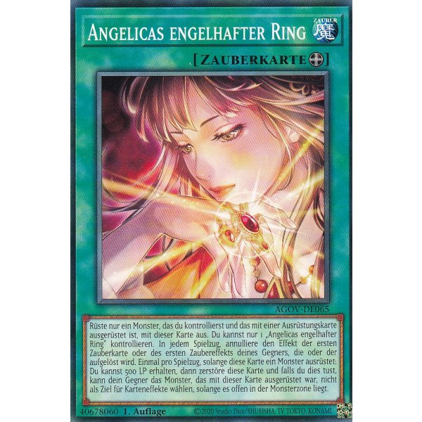 Angelicas engelhafter Ring AGOV-DE065