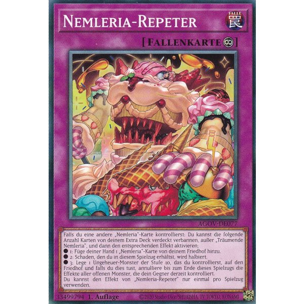 Nemleria-Repeter AGOV-DE077