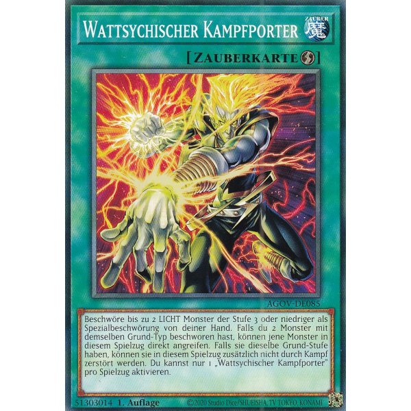 Wattsychischer Kampfporter AGOV-DE085