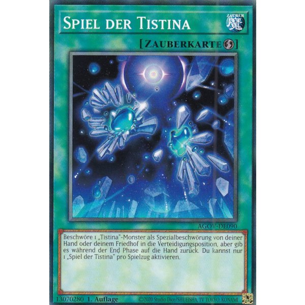 Spiel der Tistina AGOV-DE090