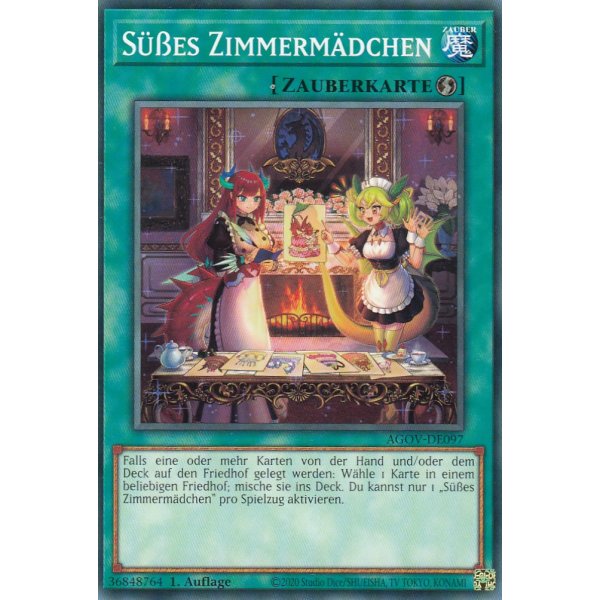 S&uuml;&szlig;es Zimmerm&auml;dchen AGOV-DE097