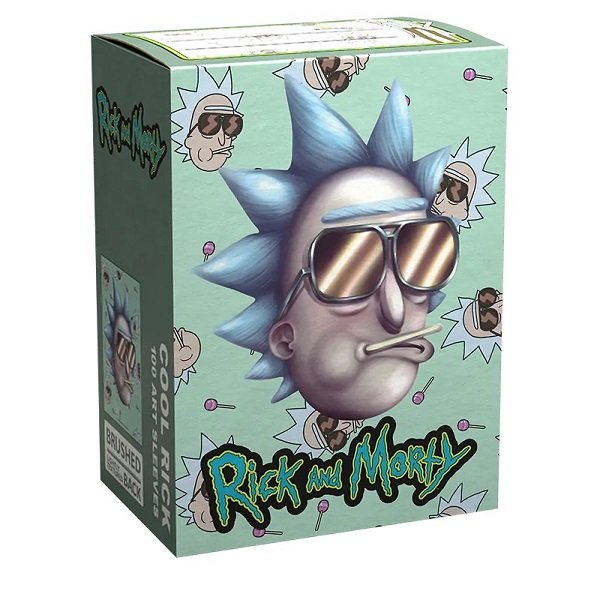 Dragon Shield Brushed Art Sleeves - Cool Rick (100 Kartenh&uuml;llen)
