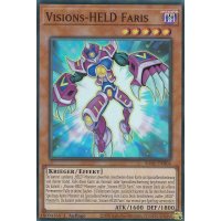 Visions-HELD Faris V.3 (Secret Rare) RA01-DE004 V.3
