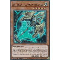 Artefakt Longinuslanze V.4 (Platinum Secret Rare) RA01-DE006 V.4-Platinum-Secret-Rare