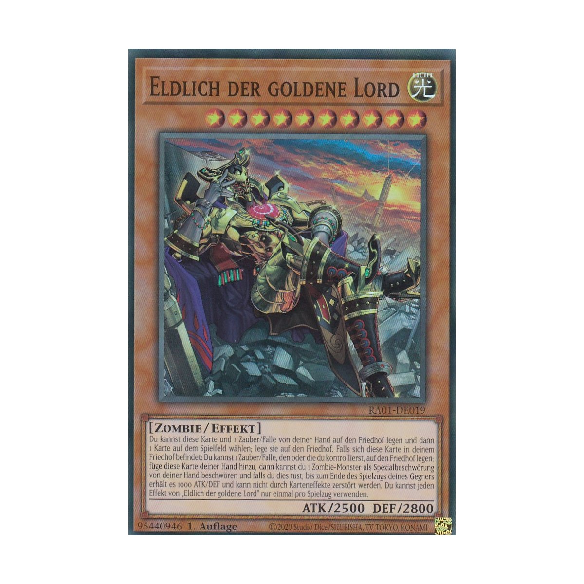 Eldlich Il Signore d'oro (Secret Rare) - RA01-EN019