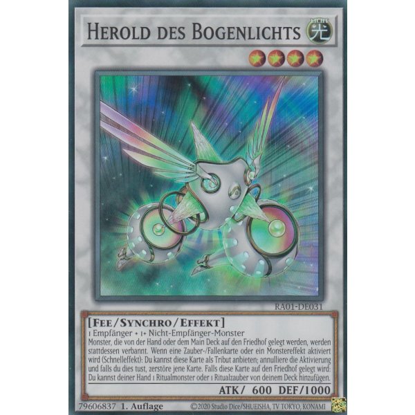 Herold des Bogenlichts V.7 (Ultimate Rare) RA01-DE031 V.7-Ultimate-Rare