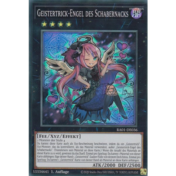 Geistertrick-Engel des Schabernacks V.2 (Ultra Rare) RA01-DE036 V.2