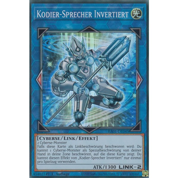 Kodier-Sprecher Invertiert V.3 (Secret Rare) RA01-DE045 V.3