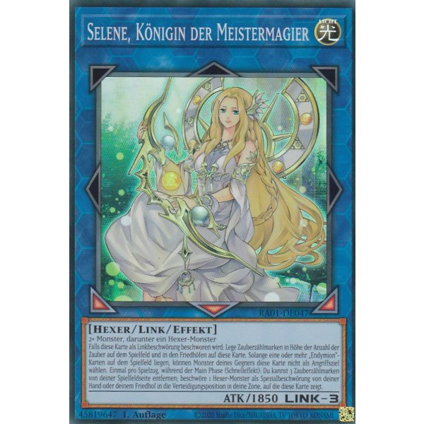 Selene, K&ouml;nigin der Meistermagier V.6 (Collectors Rare) RA01-DE047 V.6-Collectors-Rare