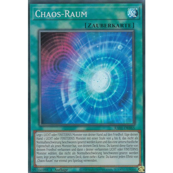 Chaos-Raum V.3 (Secret Rare) RA01-DE065 V.3