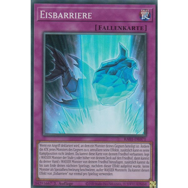 Eisbarriere V.6 (Collectors Rare) RA01-DE071 V.6-Collectors-Rare