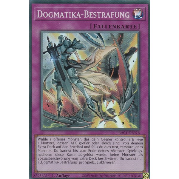 Dogmatika-Bestrafung V.1 (Super Rare) RA01-DE076 V.1